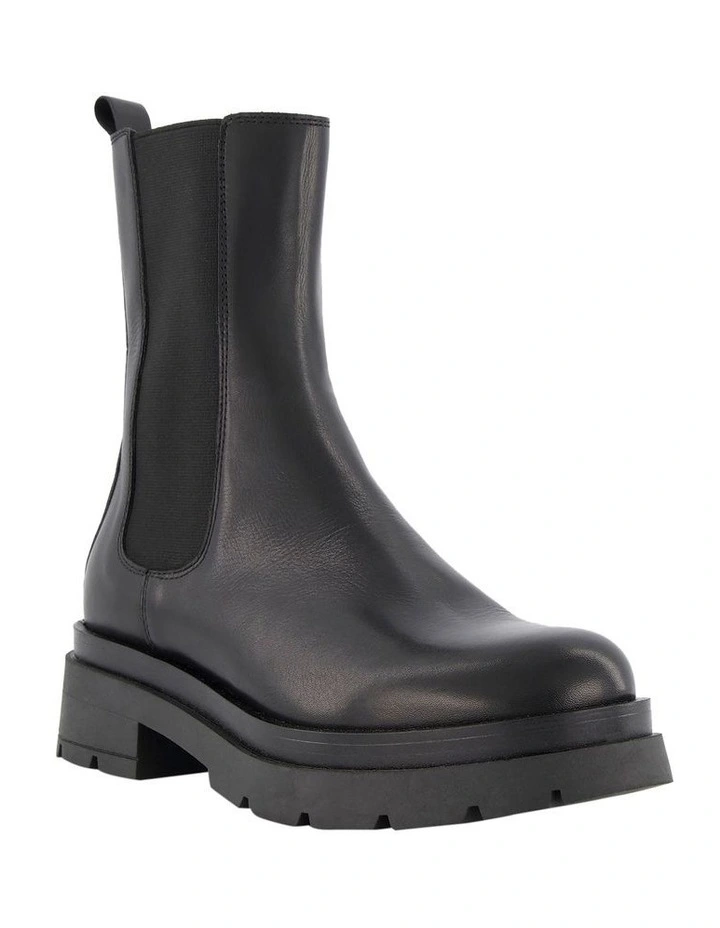 Palmz Ankle Boots in Black