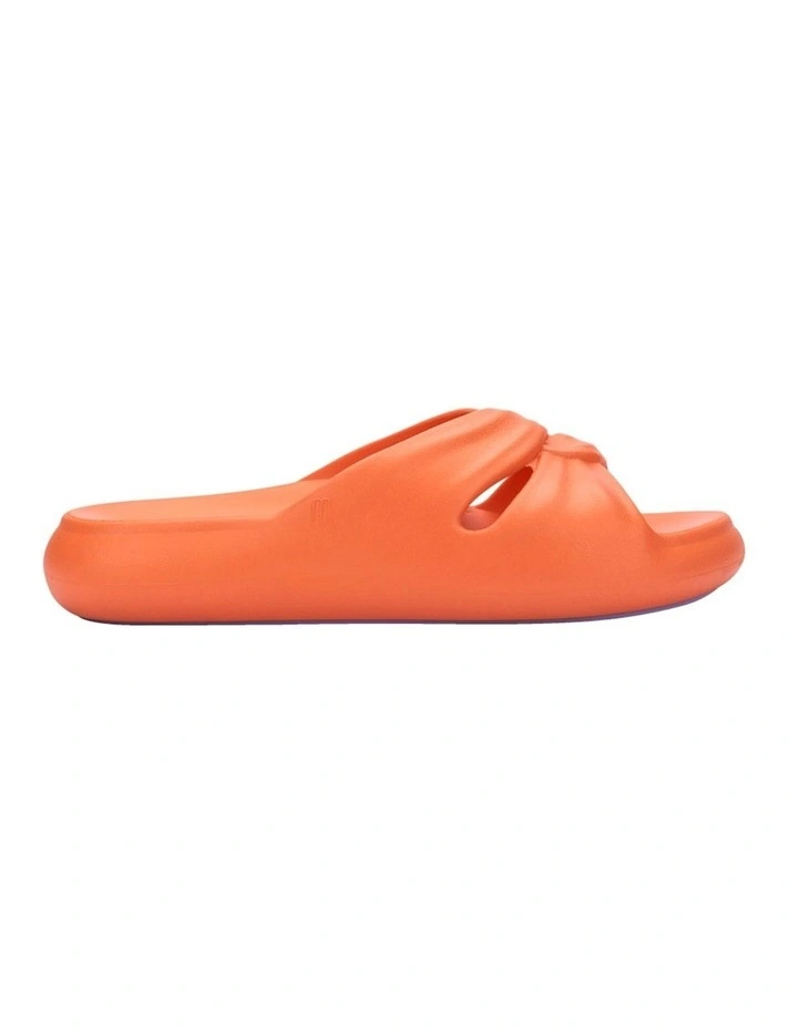 Melissa Free Slide Sandals in Orange