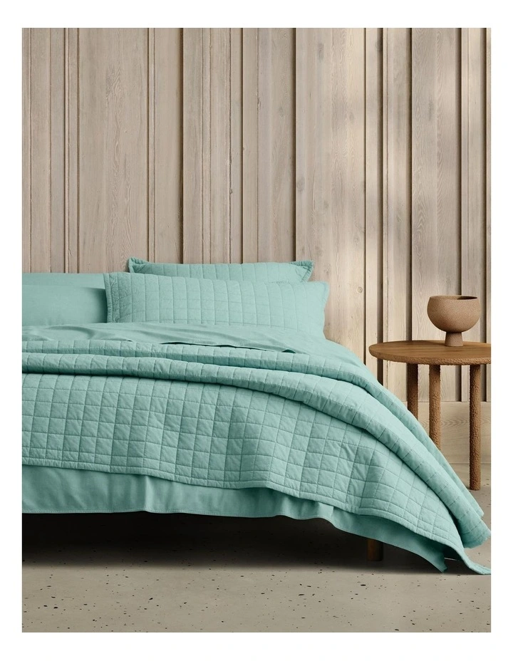 Reilly Pillow Sham in Arctic Green