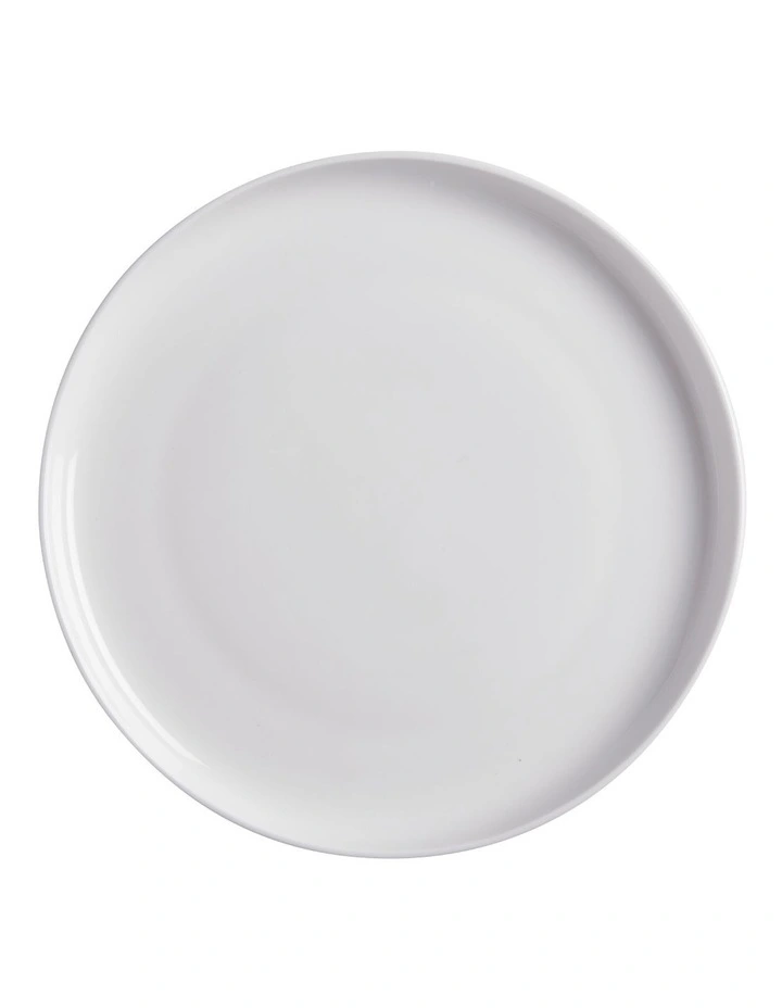 Cashmere High Rim Entree Plate 23cm in White