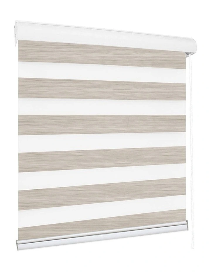Blackout Zebra Roller Blind Curtains 150x210 in Beige