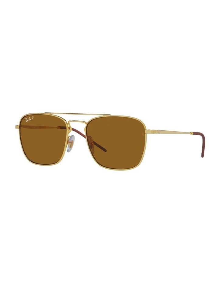 0RB3588 Polarised Sunglasses in Arista Brown