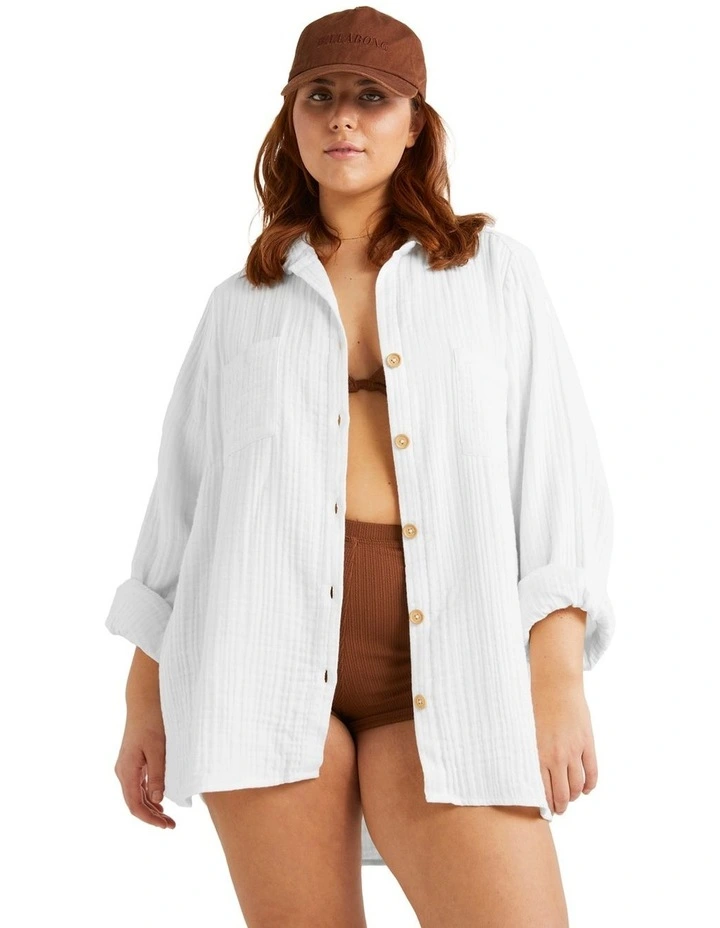 Soft Swell Eco Blouse in White