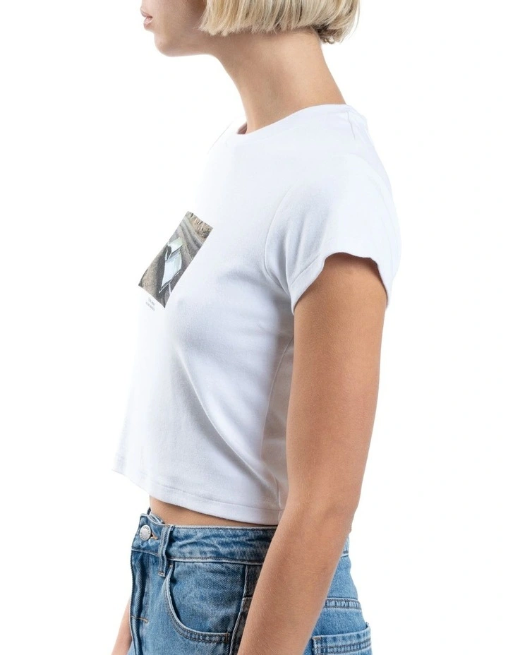 Canyon Mini Tee in White