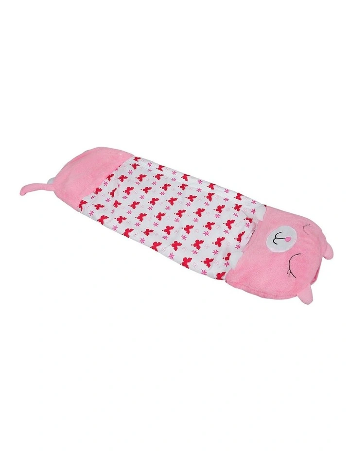 Cat Pillow Stuffed Sleeping Bag 135cm S in Pink