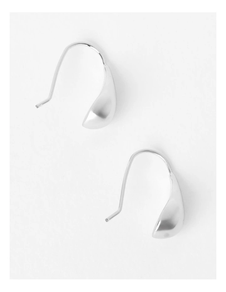 Small Teardrop Earring in Silver