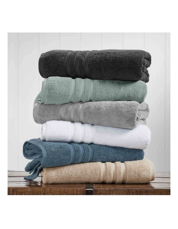 Super Duet 6 Piece Towel Pack in Sage