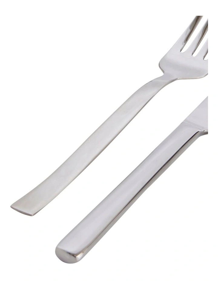 Monaco Cutlery Set 30pc in Silver