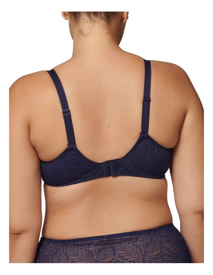 Comete Moulded Underwire Bra in Blue