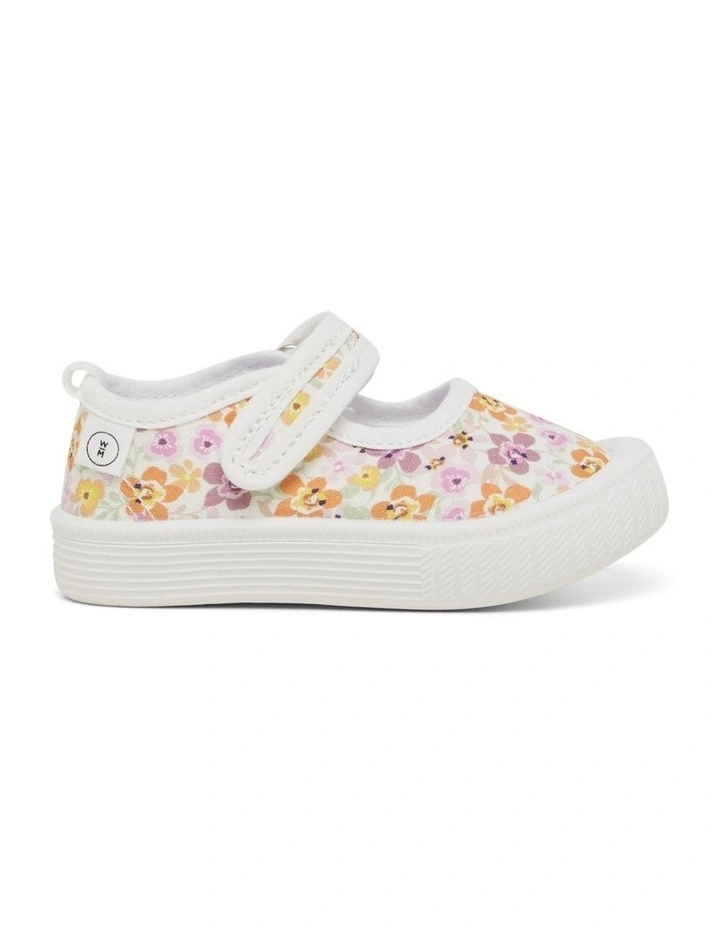 Classic Mary Jane Daisy Sneakers in Floral