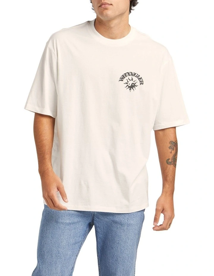 Sun Hit Tee in White