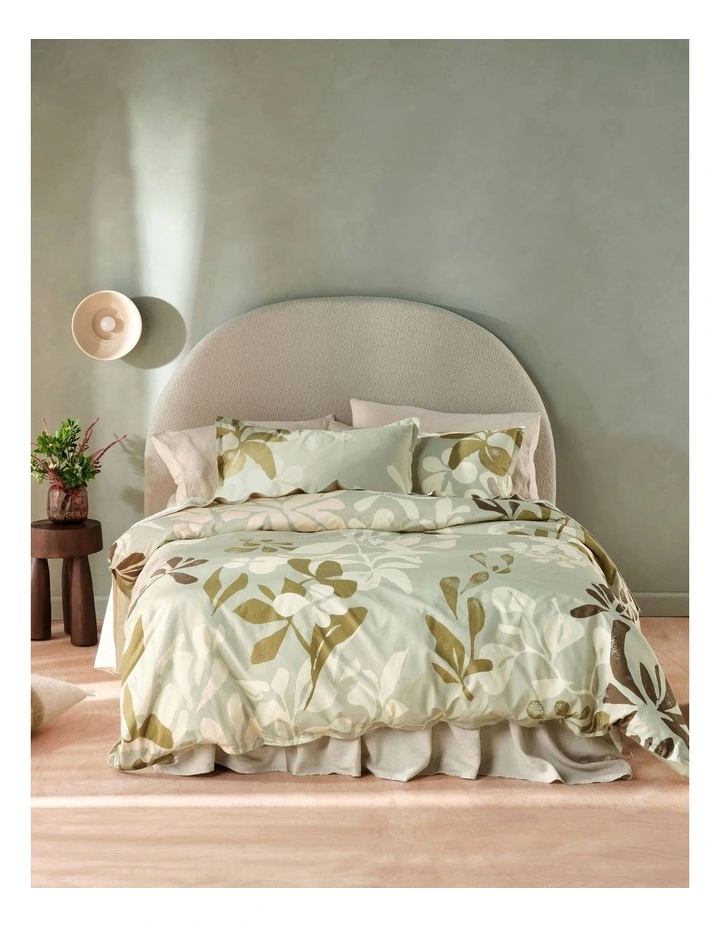 Indy Cotton Sits Quilted in Eucalyptus