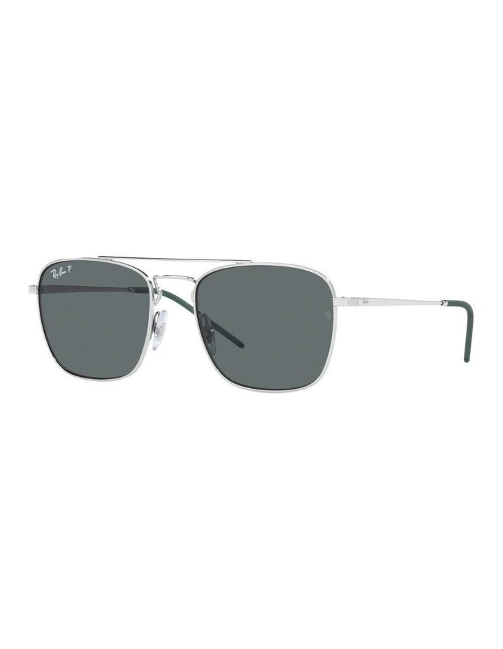 0RB3588 Polarised Sunglasses in Silver