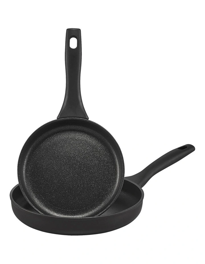 Per Domani Nonstick Induction Open Skillet Twin Pack 20/26cm