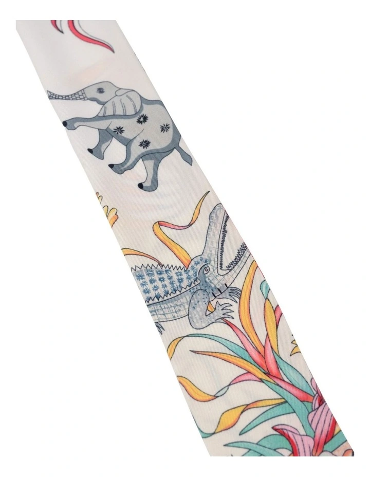 Ultimate Tropical Bag Scarf in Multi