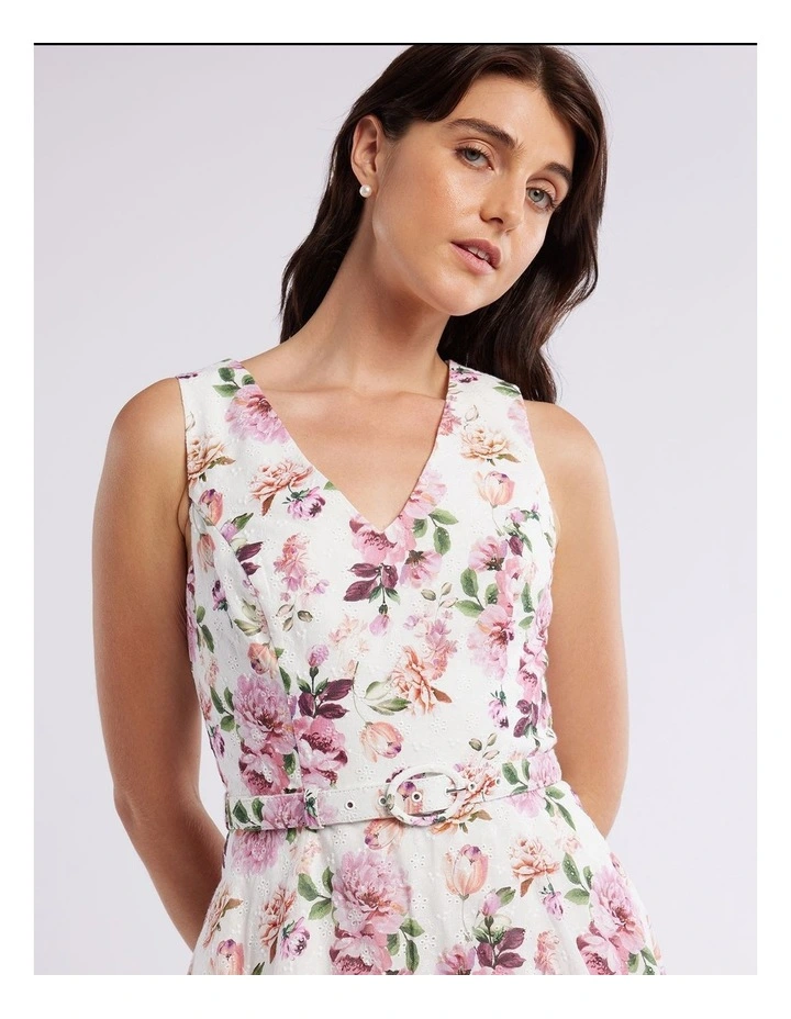 Garden Romance Dress in Ivory