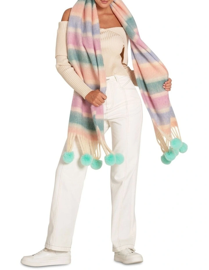 All Things Magical Pom Pom Scarf in Assorted