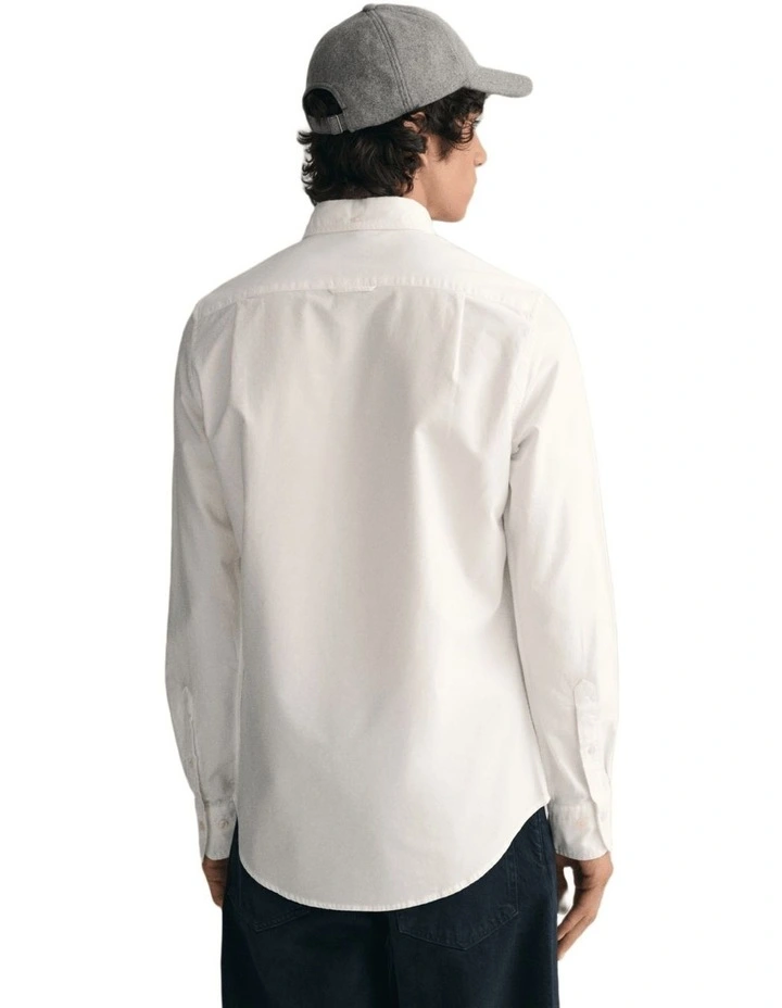 Slim Fit Oxford Shirt in White