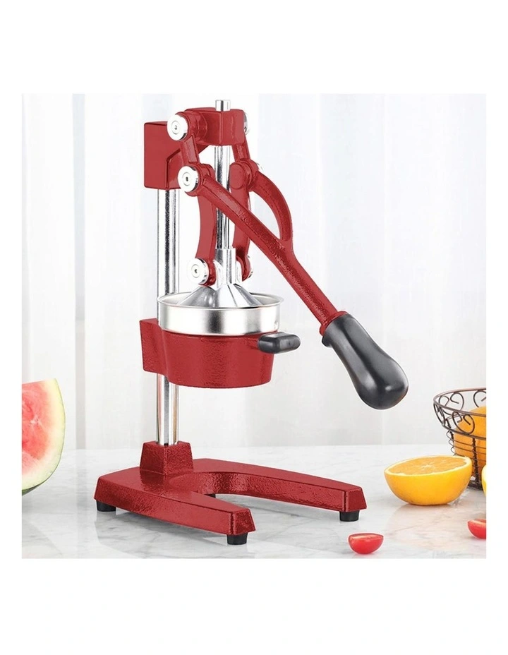 Commercial Manual Juicer in Red