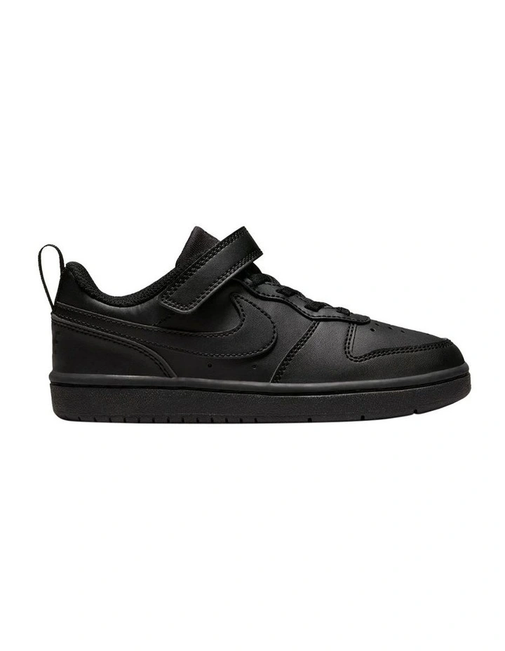 Court Borough Low Recraft Sneakers in Black