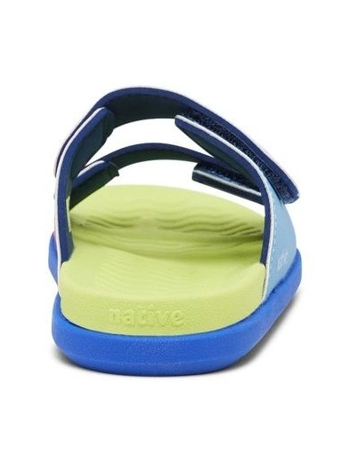 Frankie Sugarlite Youth Beach Sandals in Blue