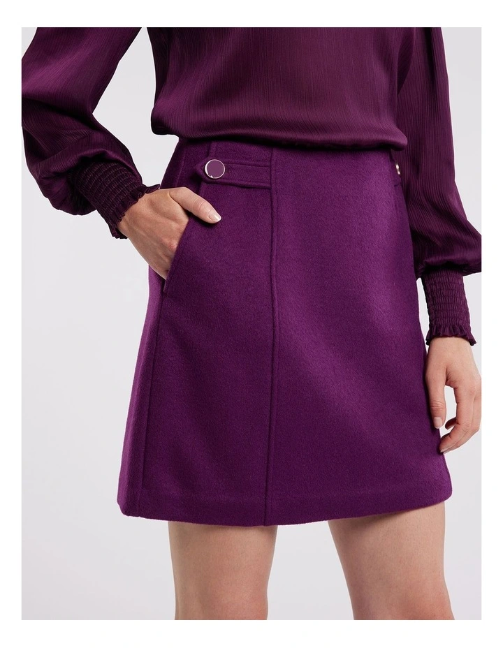 Royalty Skirt in Purple