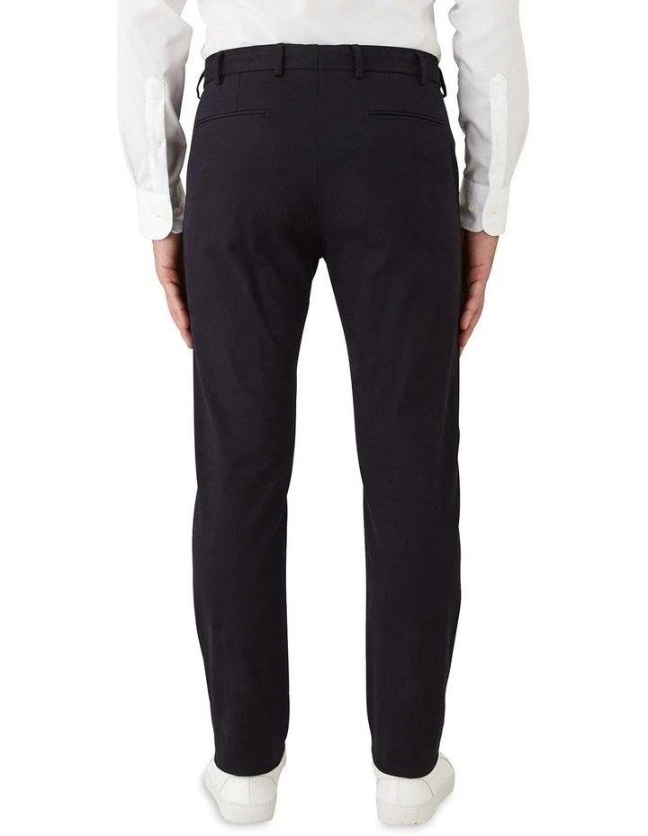 Modern Fit Gerrard Stretch Textured Chino Navy