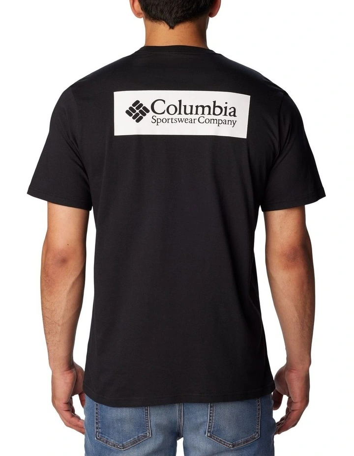 North Cascades Logo T-shirt in Black