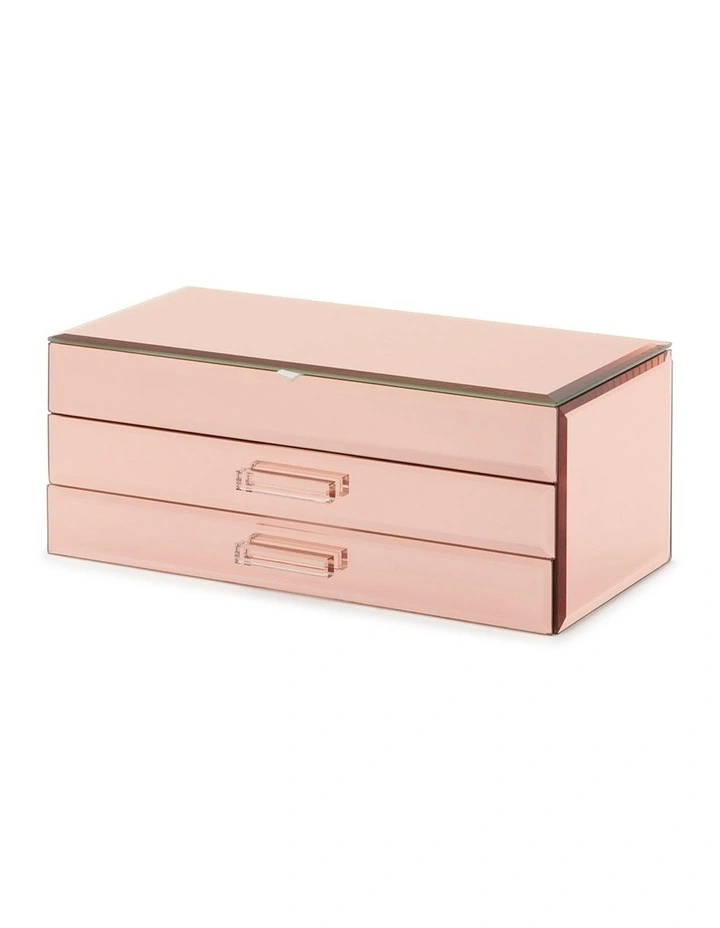 Gabriella Rose Gold Large Jewellery Box