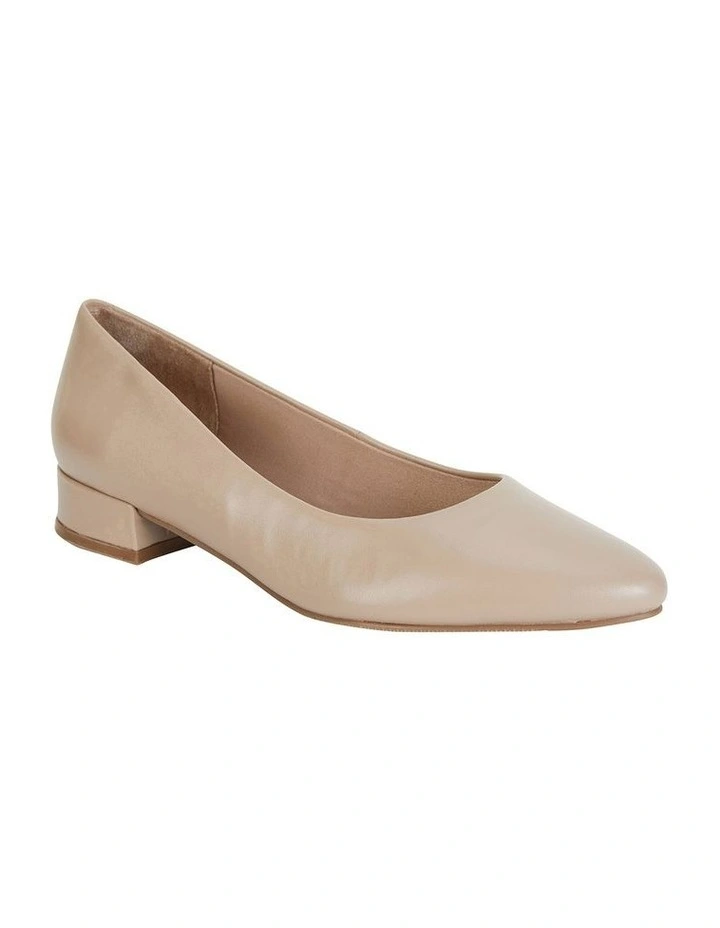 Janine Nude Glove Heeled Shoes