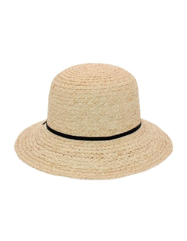 Brie Bucket Hat in Natural