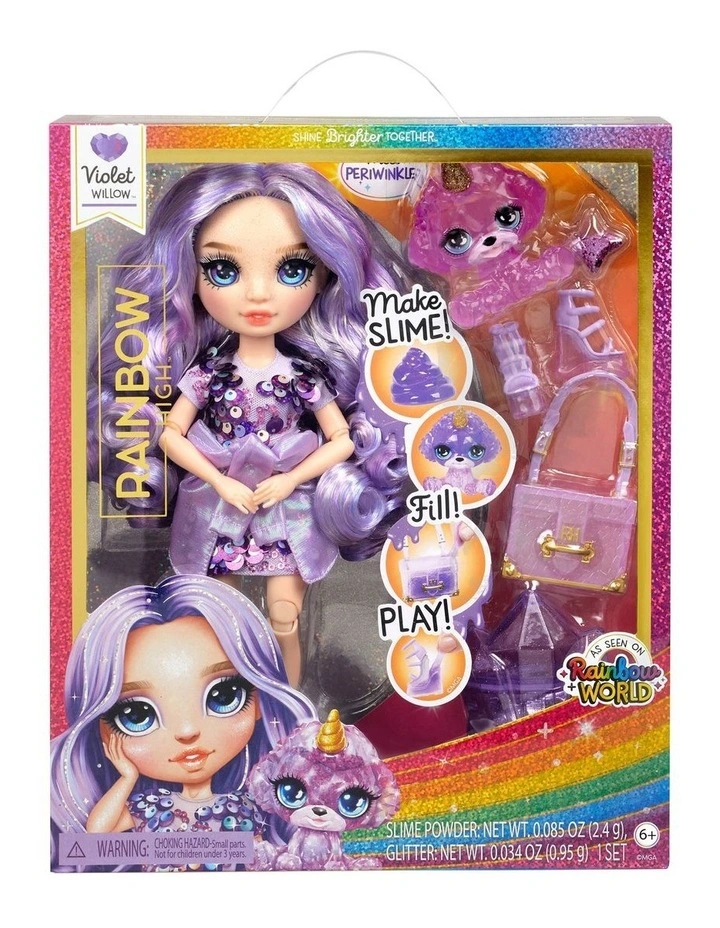 World Doll Violet with Slime Kit & Pet