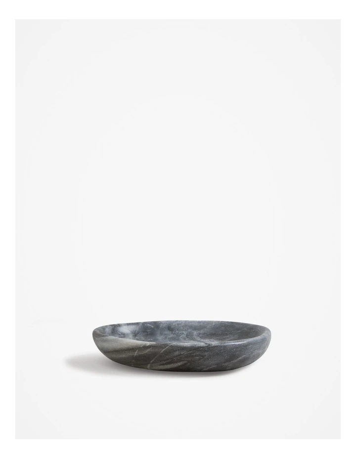Hast Marble Bowl in Charcoal