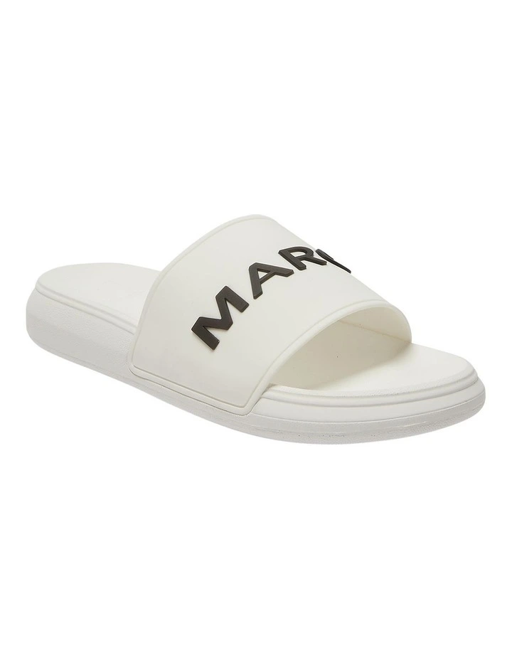 Tropic Sandals in White/Black