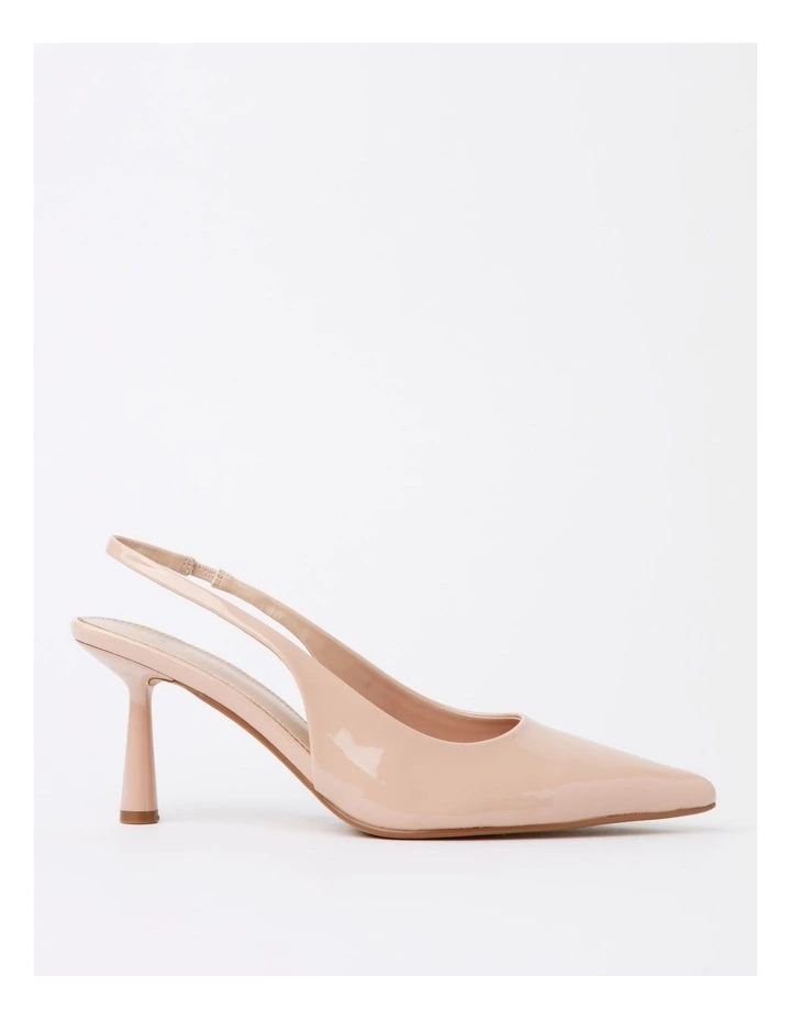 Belle Heeled Shoes In Nude Patent