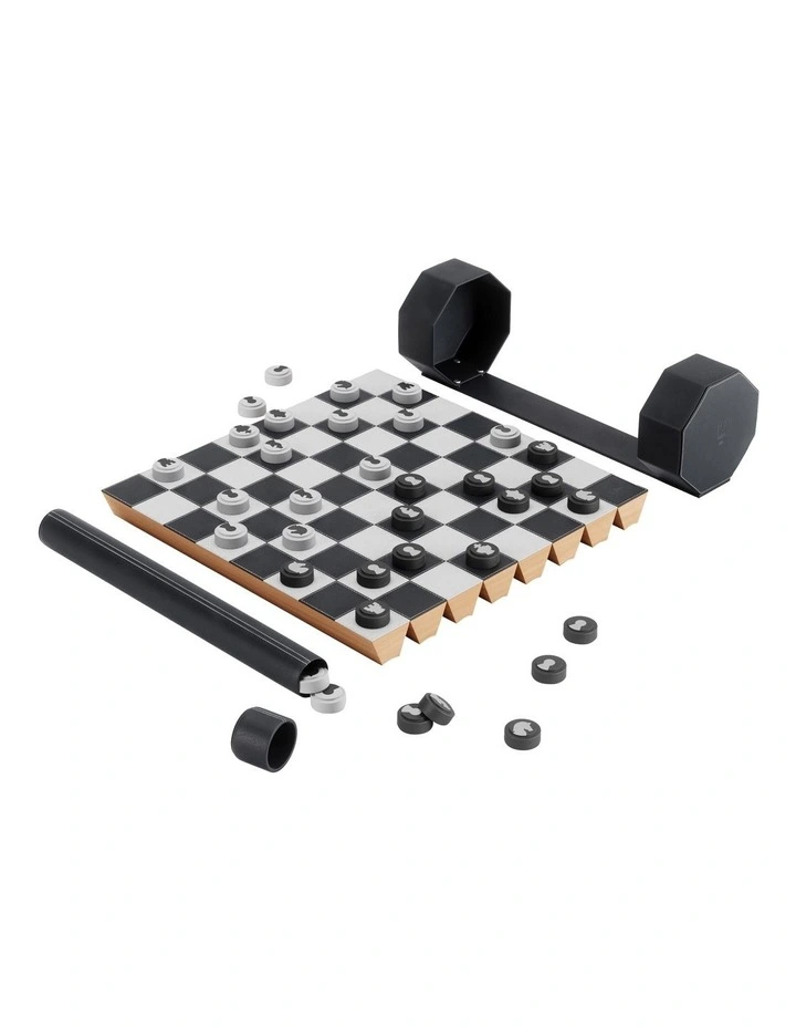 Rolz Chess & Checkers Set 30x30x3cm