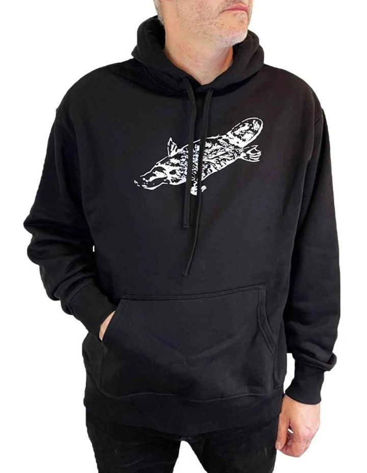 Platypus Hoodie in Black