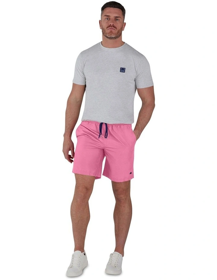 Swim Shorts in Vivid Pink