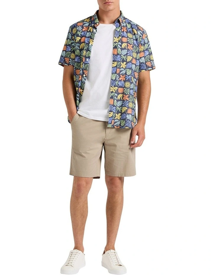 Bertie Short in Beige Multi