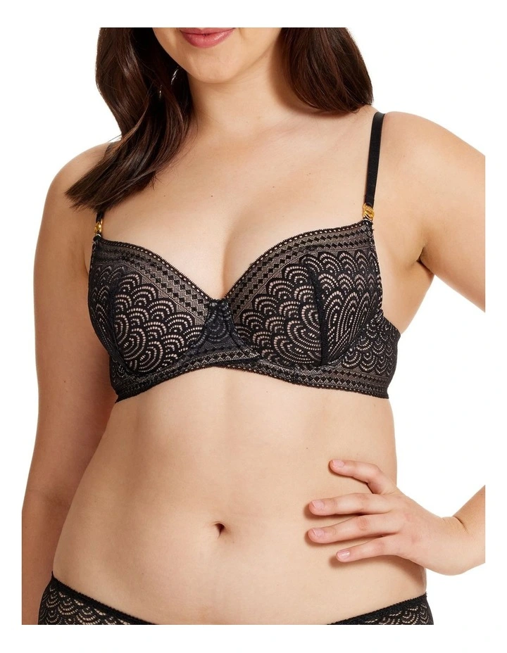 Mystery Contour Bra in Black