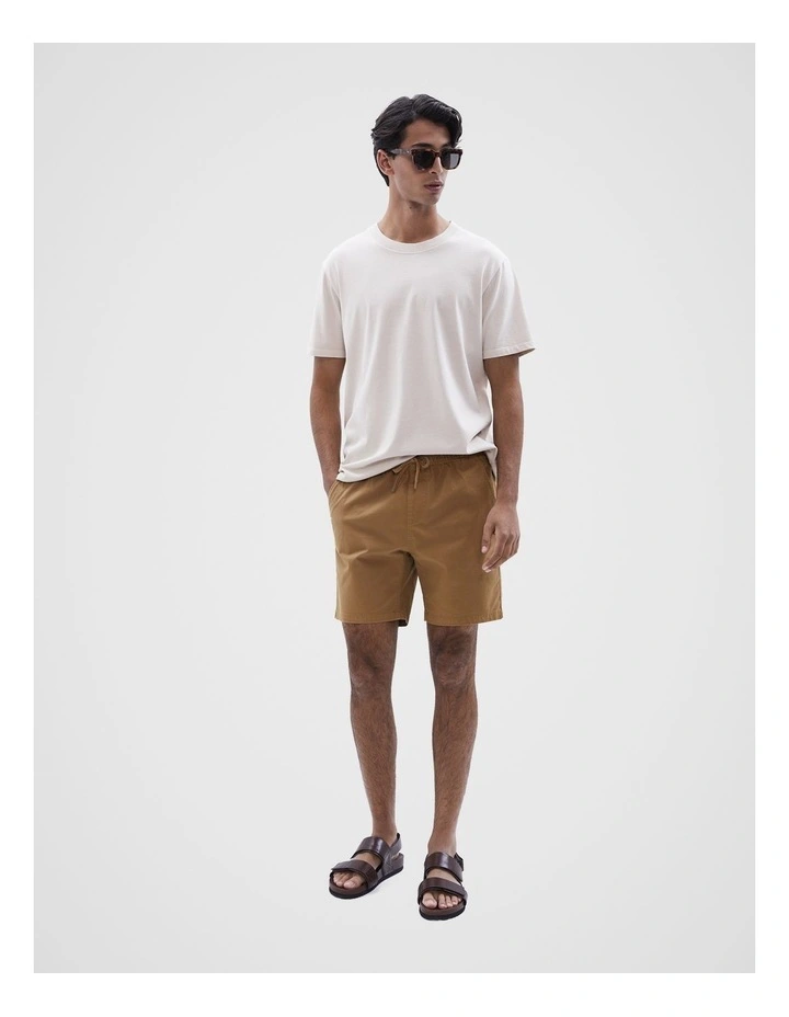 Pull On Short in Tobacco
