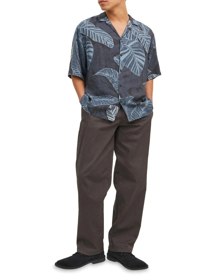 Rex Resort Shirt in Night Sky
