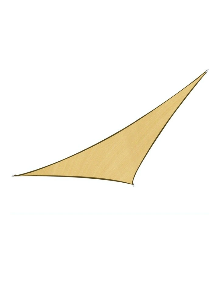 Triangle Shade Sail 5m x 5m x 5m Sand