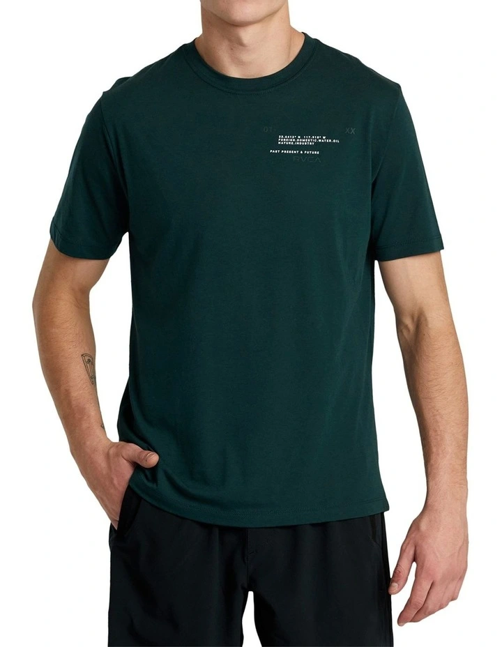 Reflective Base T-shirt in Black