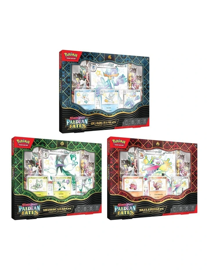 TCG Scarlet and Violet 4.5 Paldean Fates Premium Collection Assortment