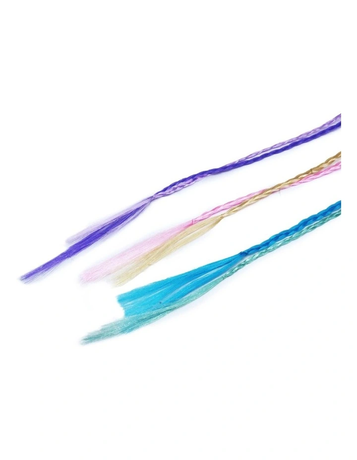 Hair Plait Clip 6 Pack in Multi