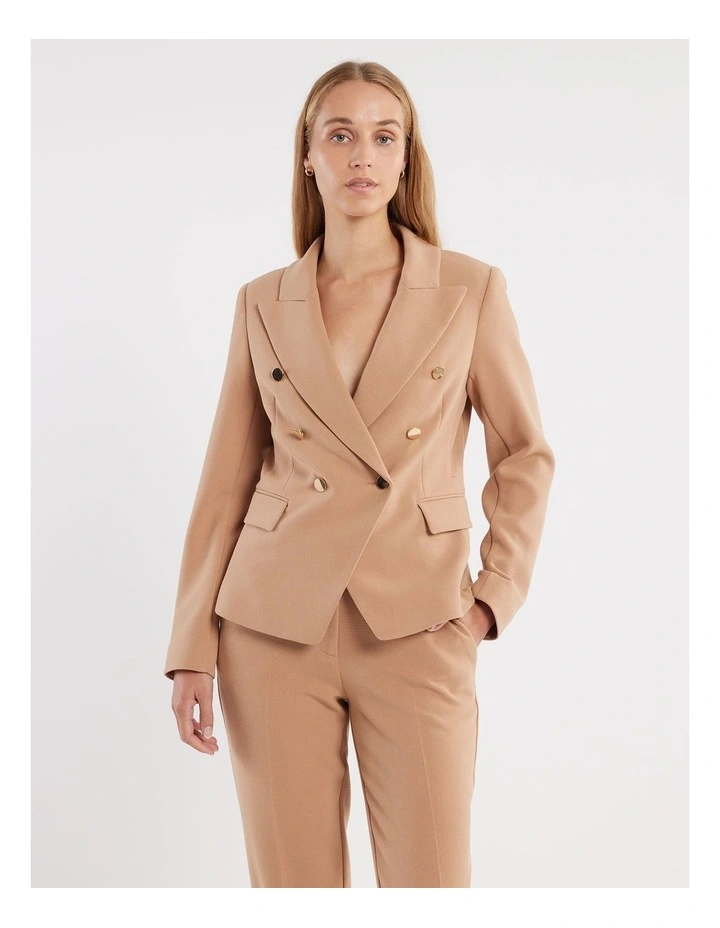 Clueless Jacket in Camel