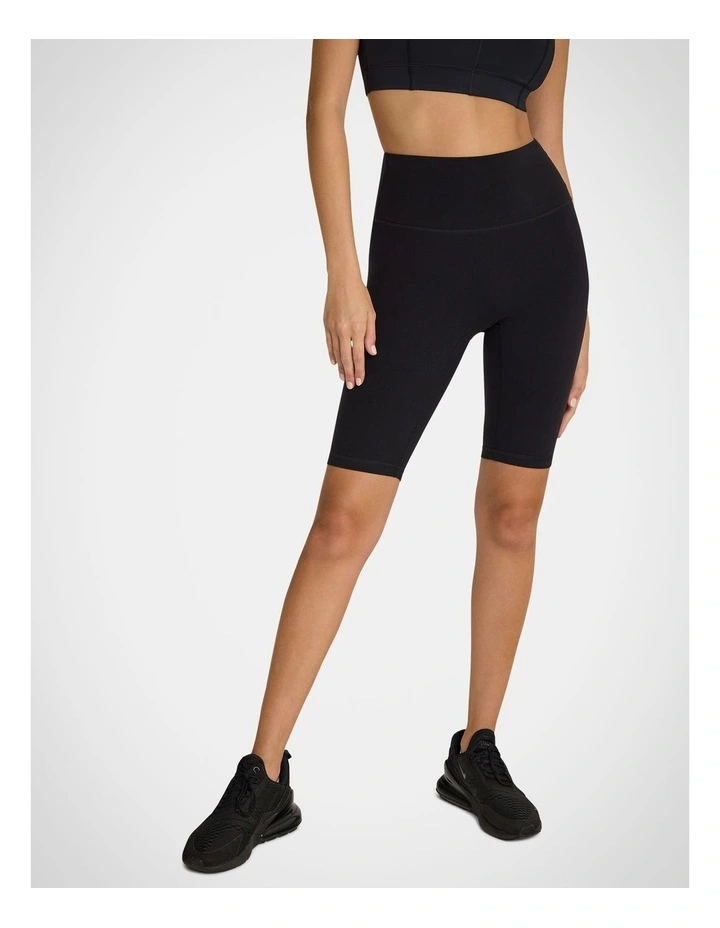 Luxesoft Logo Bike Shorts in Black