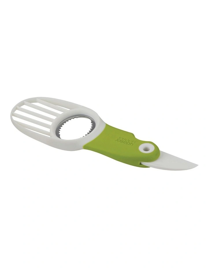 GoAvocado 3 in 1 Avocado Slicer Tool in White/Green
