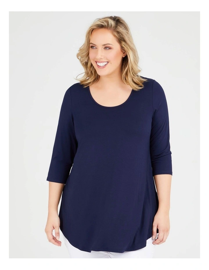 Bamboo Base 3/4 Sleeve Top